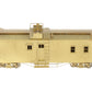 Key Imports HO BRASS Santa Fe Caboose w/ Open Air Seats - Unpainted EX/Box