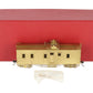 Key Imports HO BRASS Santa Fe Caboose w/ Open Air Seats - Unpainted EX/Box