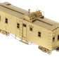 Key Imports HO BRASS Santa Fe Caboose w/ Open Air Seats - Unpainted EX/Box