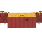 Overland AB-1500-7 HO Scale Union Pacific Wood Transfer Caboose #3298 - F/P NIB