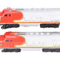 Lionel 2383 Vintage O Santa Fe F-3 AA Diesel Locomotives VG/Box