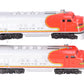 Lionel 2383 Vintage O Santa Fe F-3 AA Diesel Locomotives VG/Box