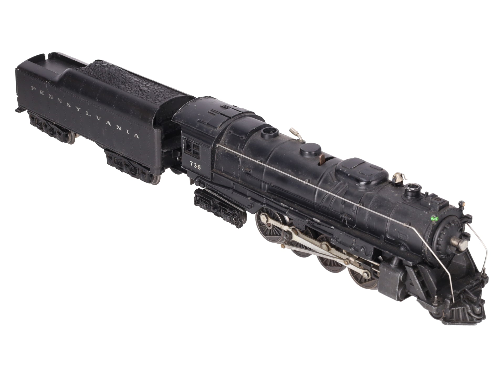 Lionel 736 Vintage O 2-8-4 Berkshire Steam Locomotive with 2671W Tender VG