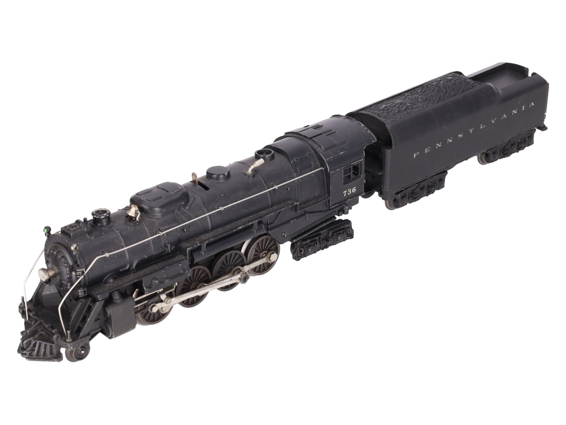 Lionel 736 Vintage O 2-8-4 Berkshire Steam Locomotive with 2671W Tender VG