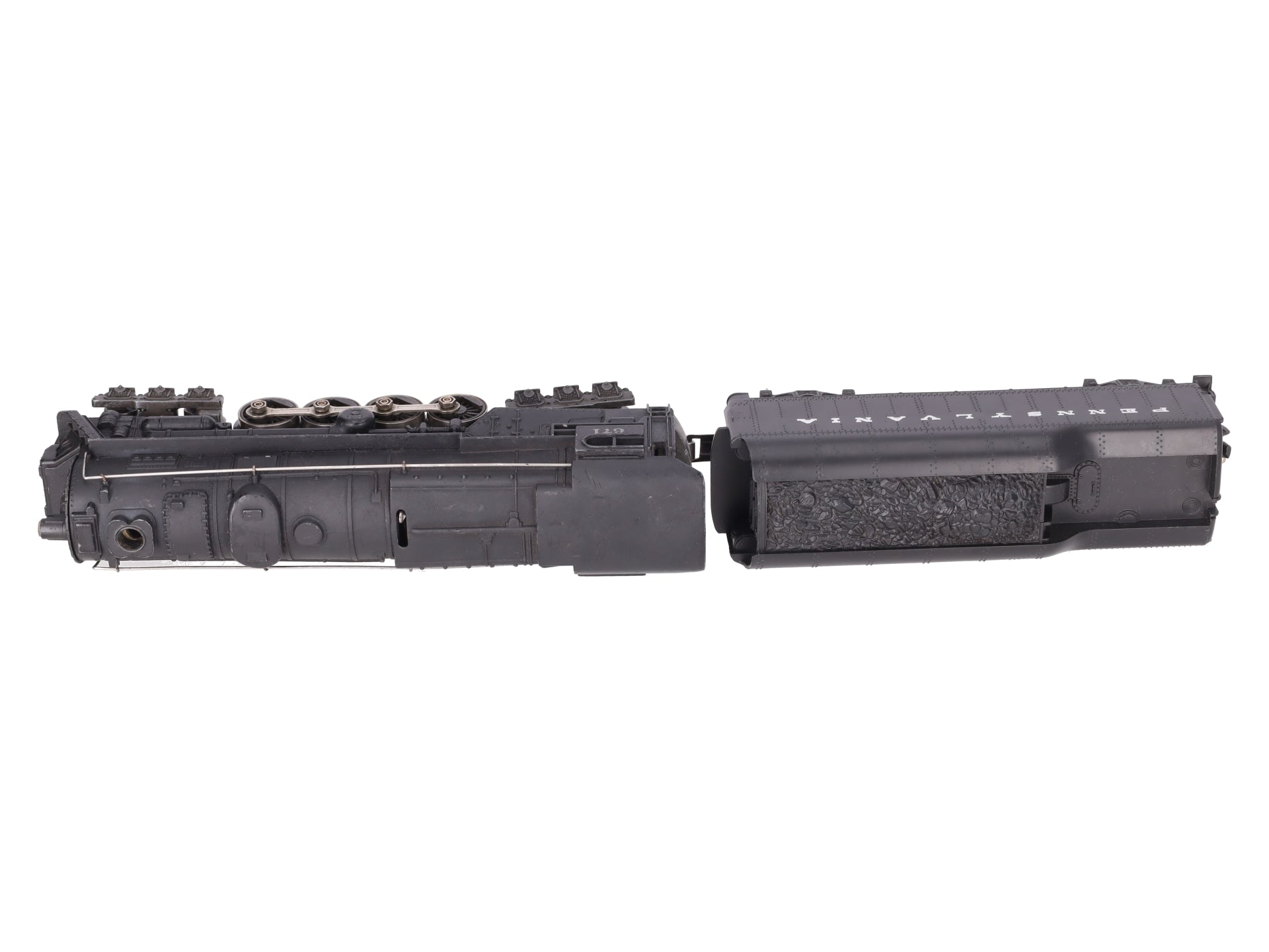 Lionel 671 Vintage O 6-8-6 Die-Cast Steam Turbine Locomotive with 2671W Tender VG