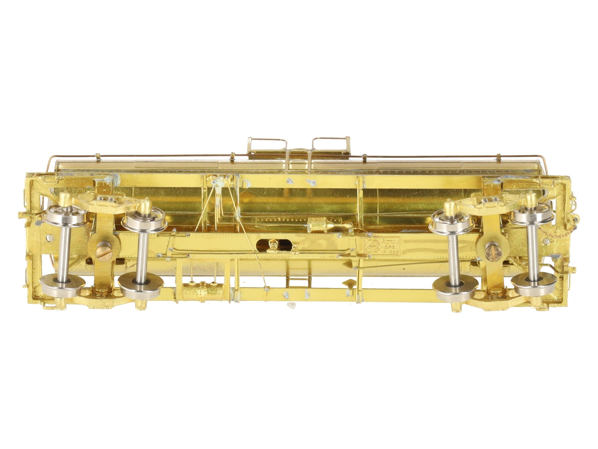 Overland 3133 HO Brass ACF 8,000 Gal. Single Dome, Insulated Low Pressure Tank  EX/Box