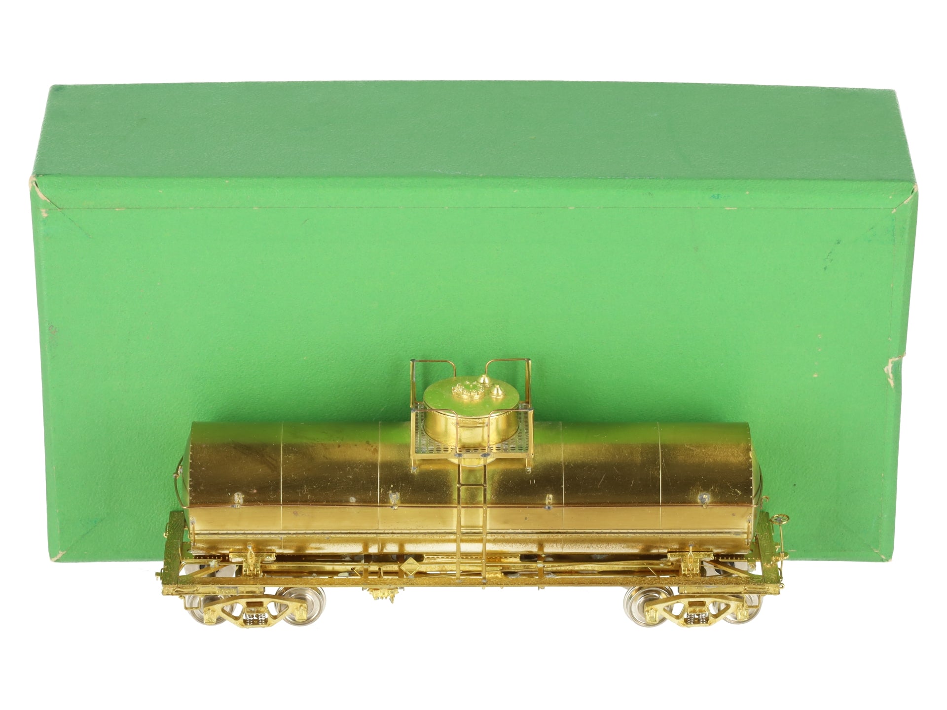 Overland 3133 HO Brass ACF 8,000 Gal. Single Dome, Insulated Low Pressure Tank  EX/Box