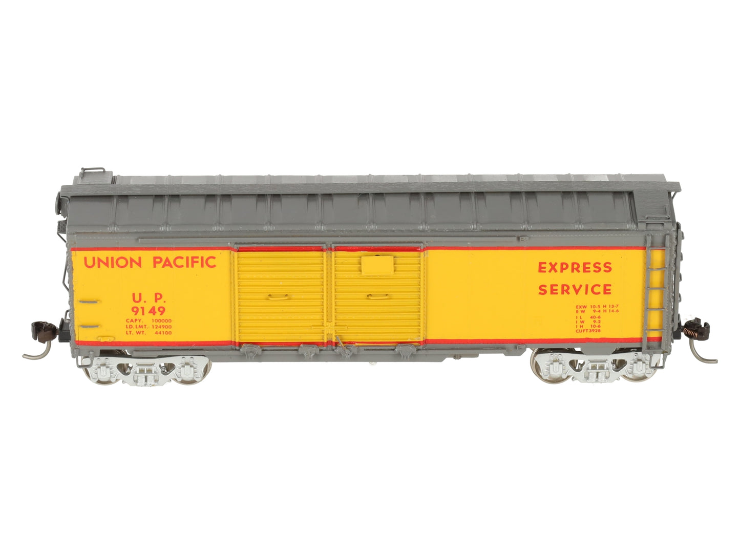 Overland OMI-1338 HO Brass Union Pacific "B-50-25" Express Box Car #9149- Custom/Box