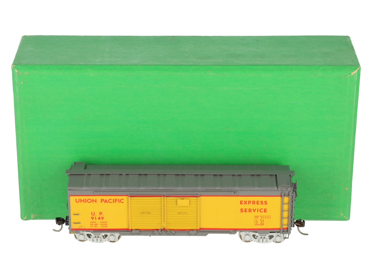 Overland OMI-1338 HO Brass Union Pacific "B-50-25" Express Box Car #9149- Custom/Box