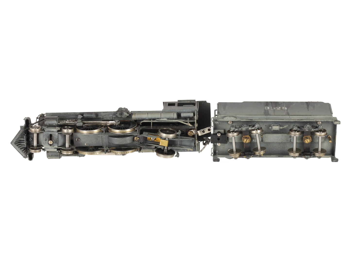 Westside Model Co. HO BRASS Union Pacific 4-4-2 Steam Loco & Tender - Painted/Box