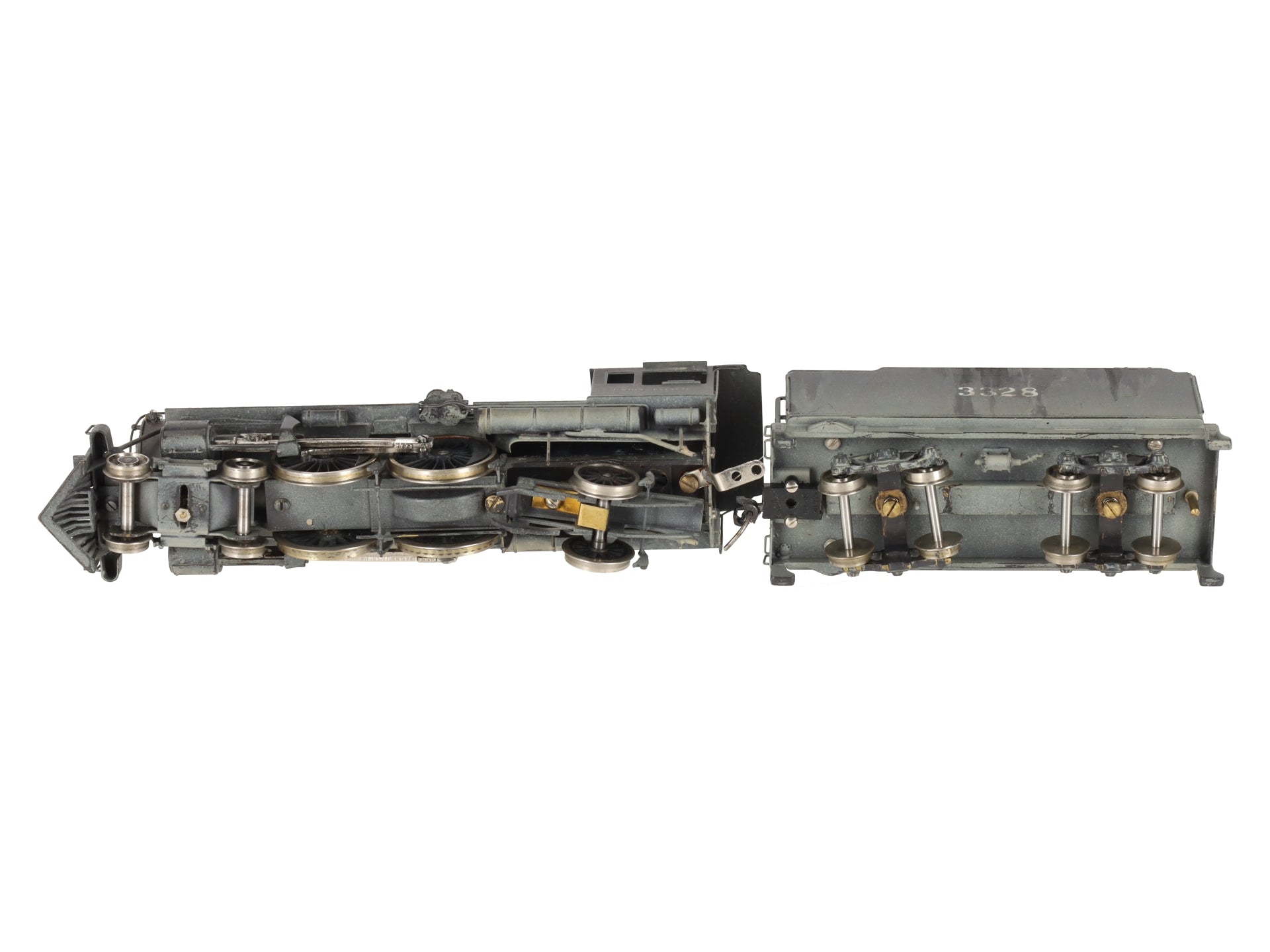 Westside Model Co. HO BRASS Union Pacific 4-4-2 Steam Loco & Tender - Painted/Box