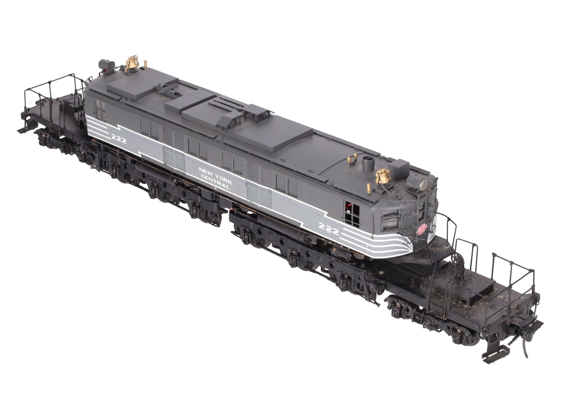3rd Rail O Brass New York Central P2 4-6-6-4 Electric Locomotive #222/Box