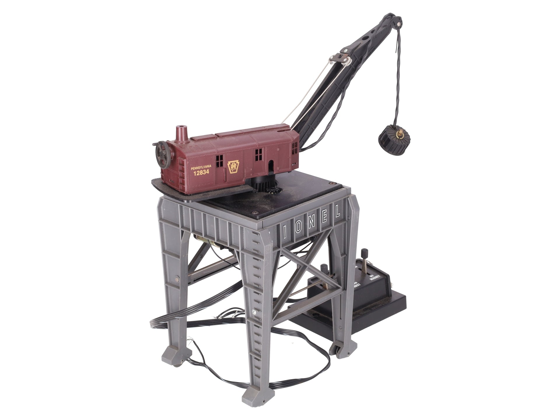 Lionel 6-12834 O Gauge Pennsylvania Railroad Gantry Crane VG/Box