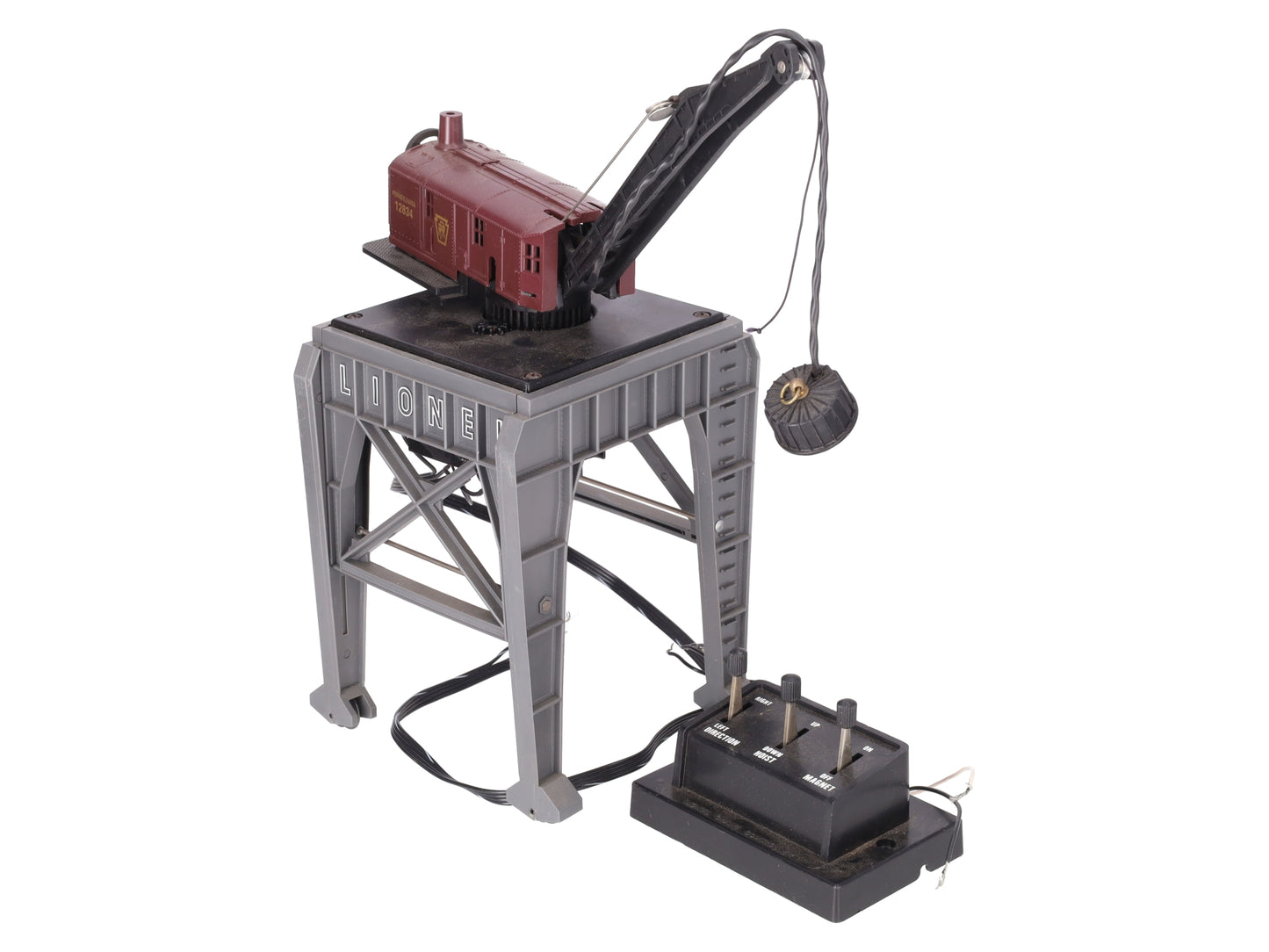 Lionel 6-12834 O Gauge Pennsylvania Railroad Gantry Crane VG/Box