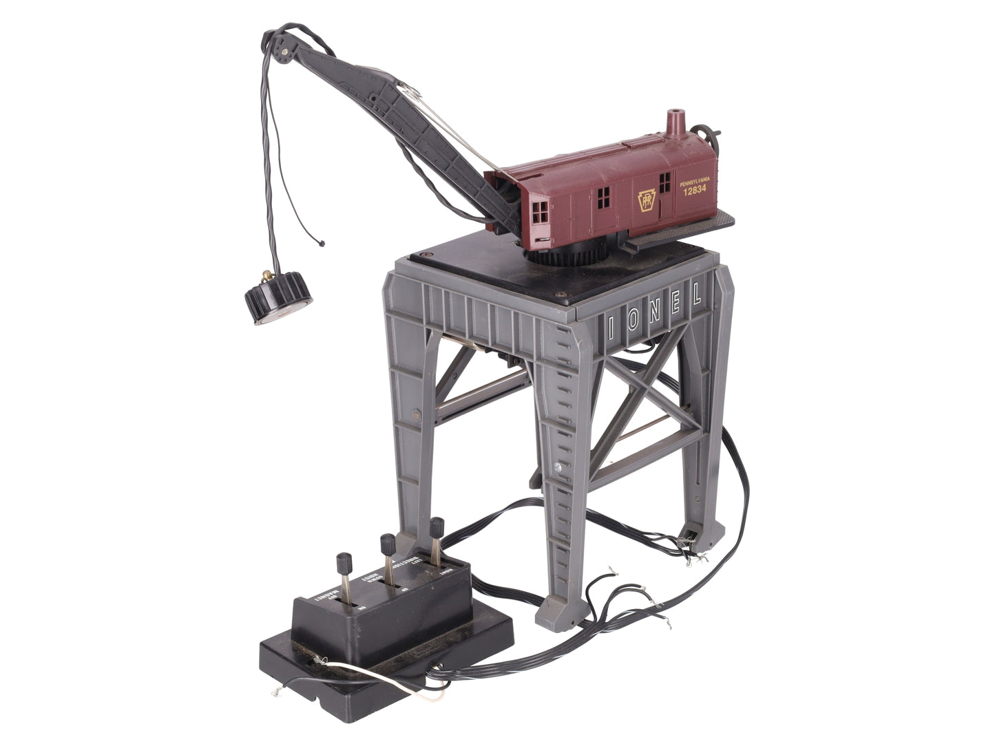 Lionel 6-12834 O Gauge Pennsylvania Railroad Gantry Crane VG/Box