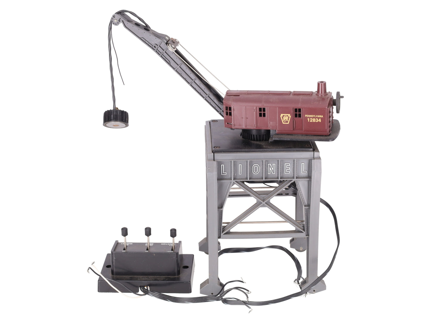 Lionel 6-12834 O Gauge Pennsylvania Railroad Gantry Crane VG/Box