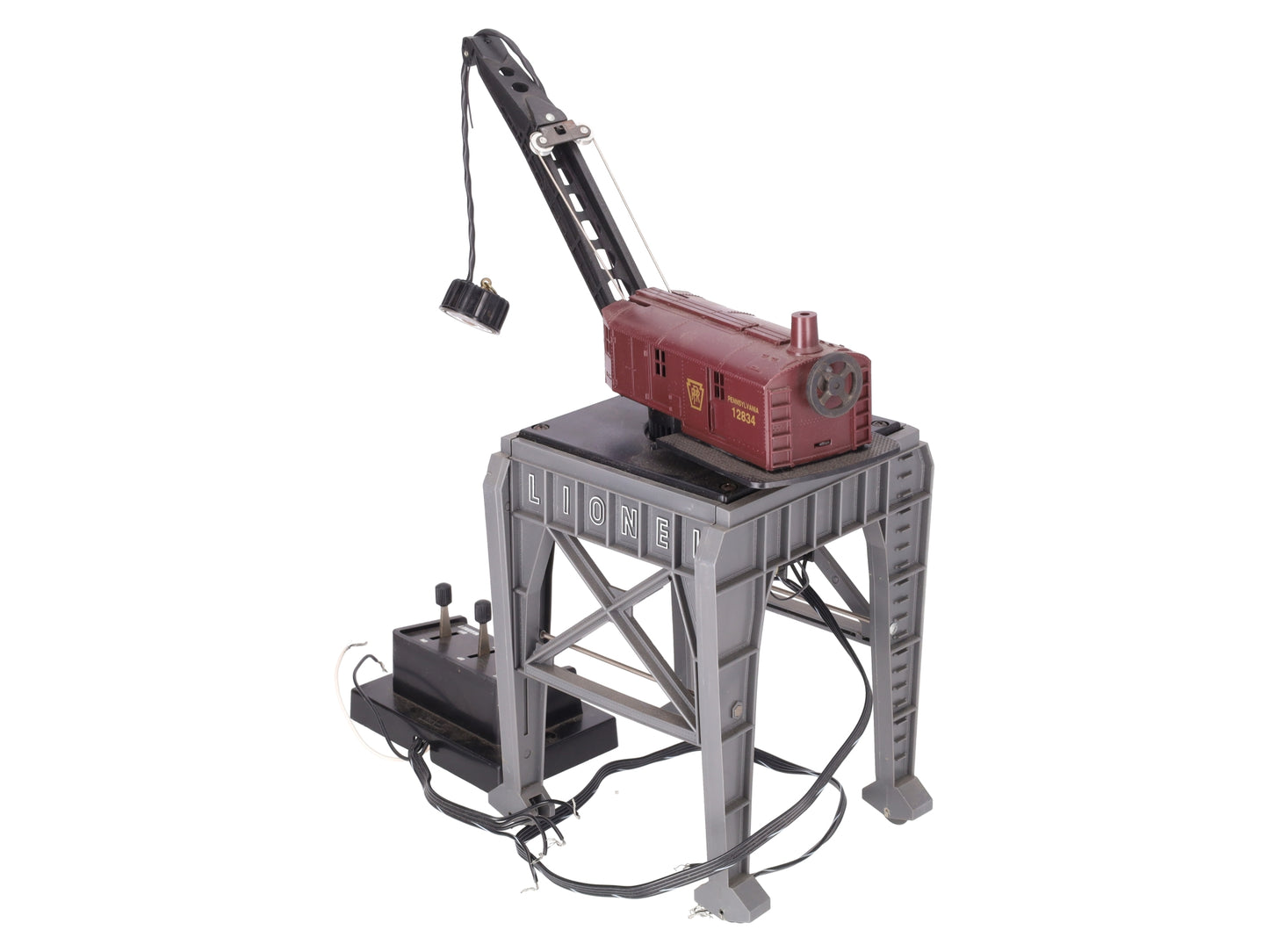 Lionel 6-12834 O Gauge Pennsylvania Railroad Gantry Crane VG/Box