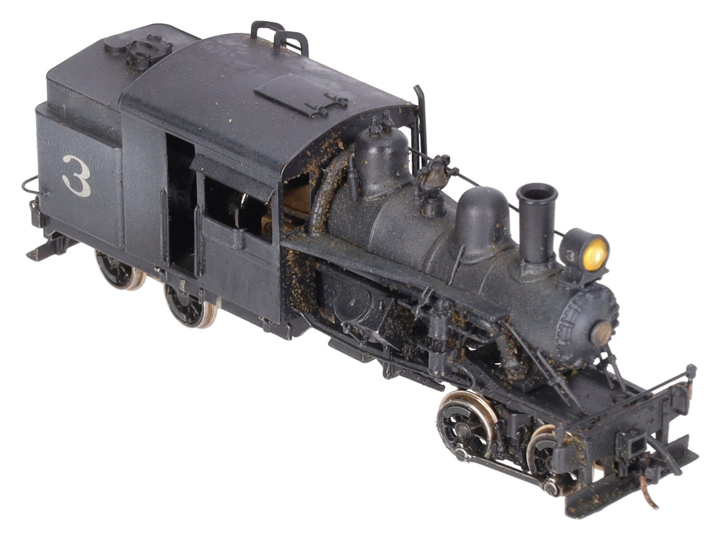 Westside Model Co. No.3 BRASS HON3 Scale Heisler Steam Locomotive EX/Box