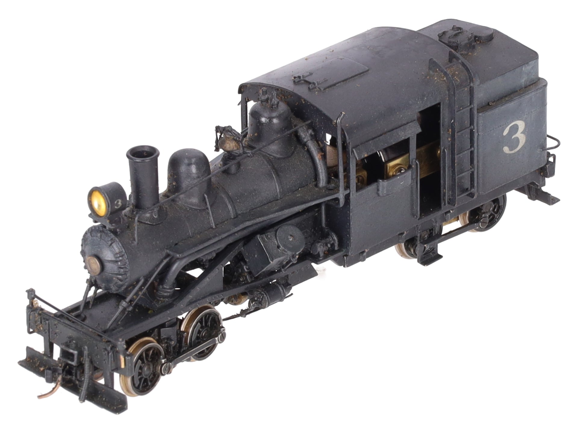 Westside Model Co. No.3 BRASS HON3 Scale Heisler Steam Locomotive EX/Box