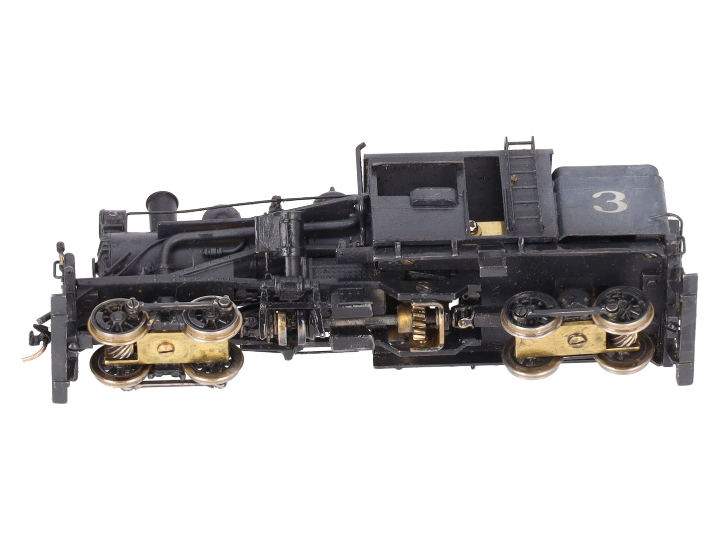 Westside Model Co. No.3 BRASS HON3 Scale Heisler Steam Locomotive EX/Box