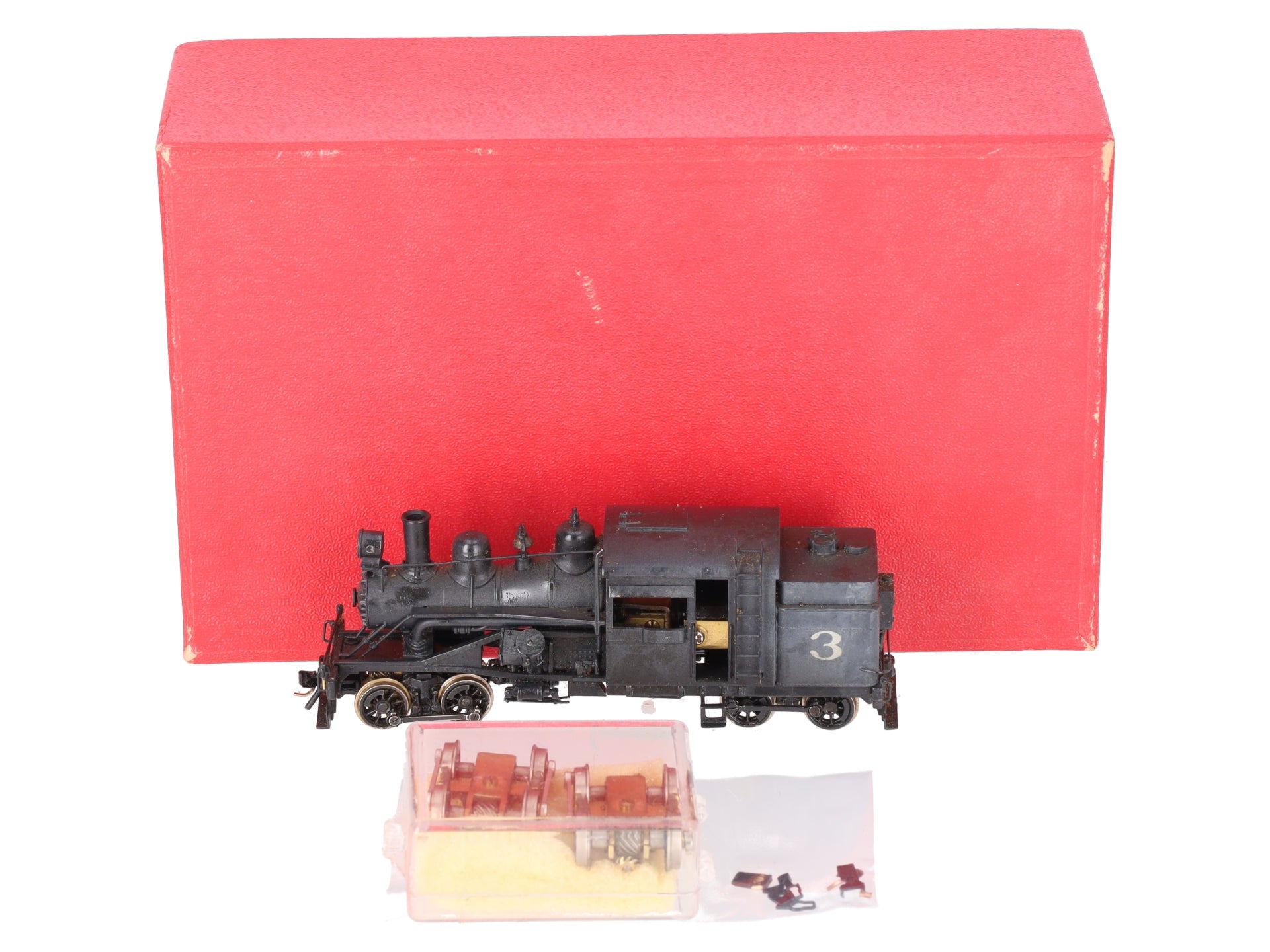 Westside Model Co. No.3 BRASS HON3 Scale Heisler Steam Locomotive EX/Box