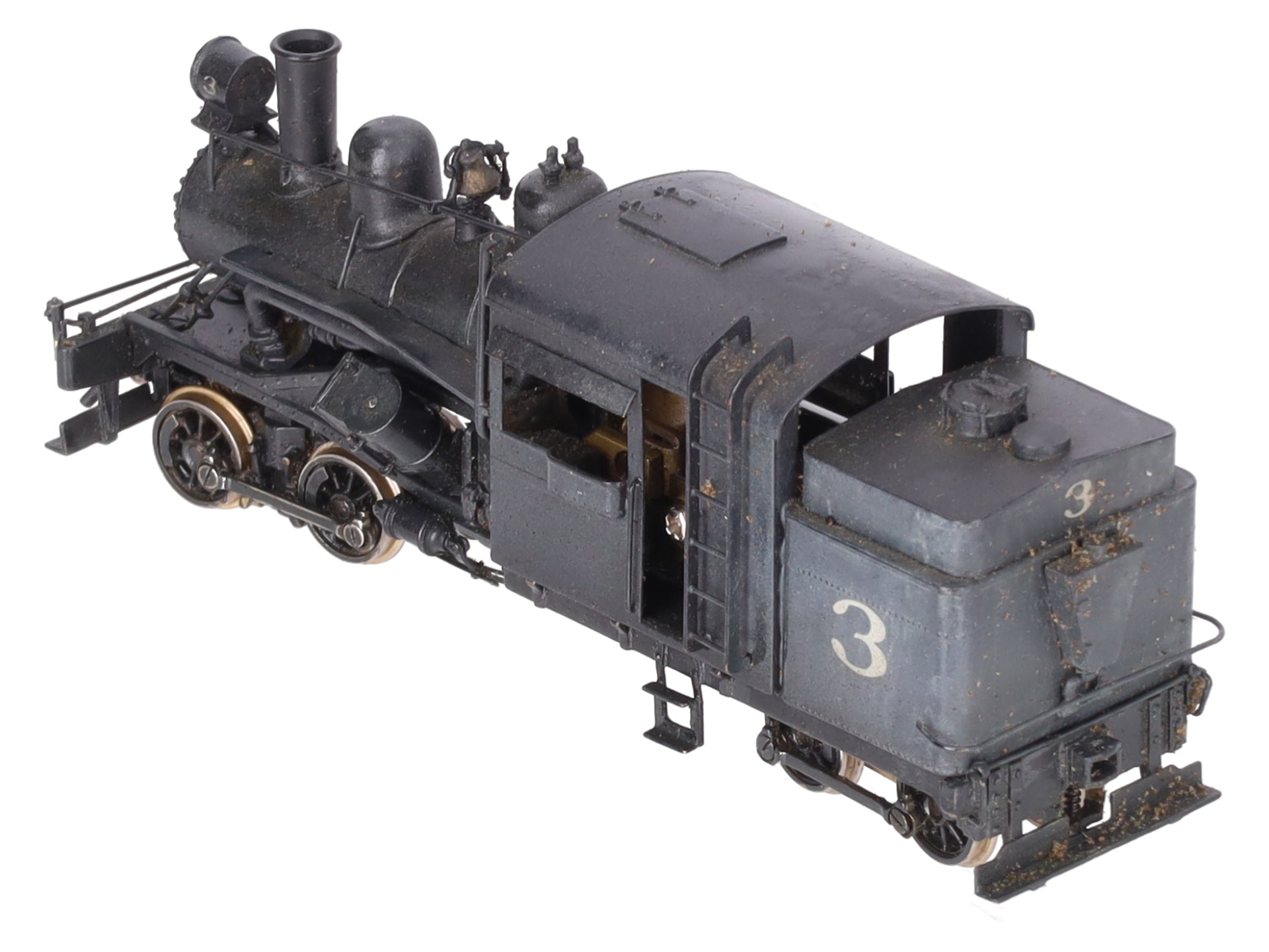 Westside Model Co. No.3 BRASS HON3 Scale Heisler Steam Locomotive EX/Box