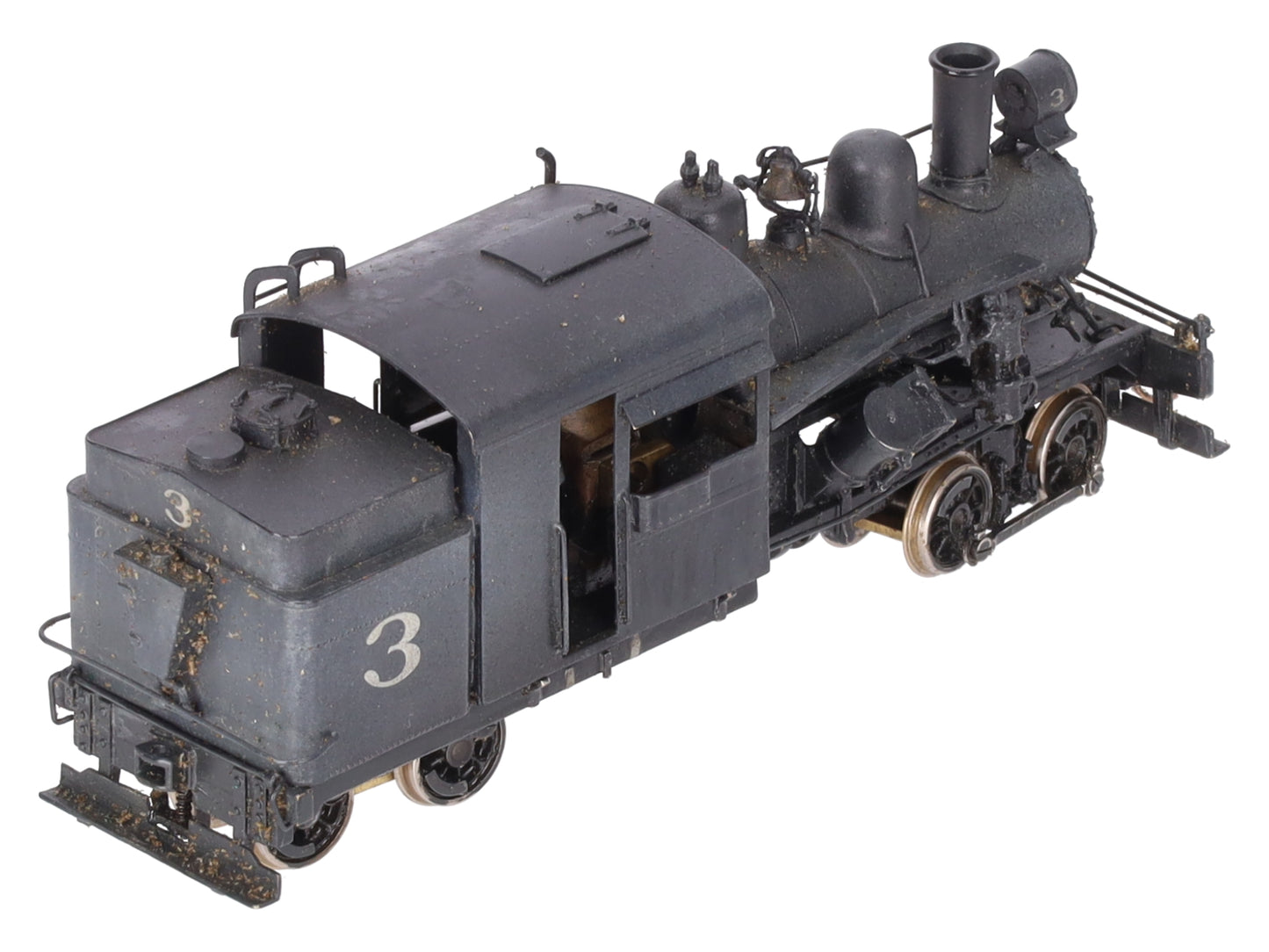 Westside Model Co. No.3 BRASS HON3 Scale Heisler Steam Locomotive EX/Box