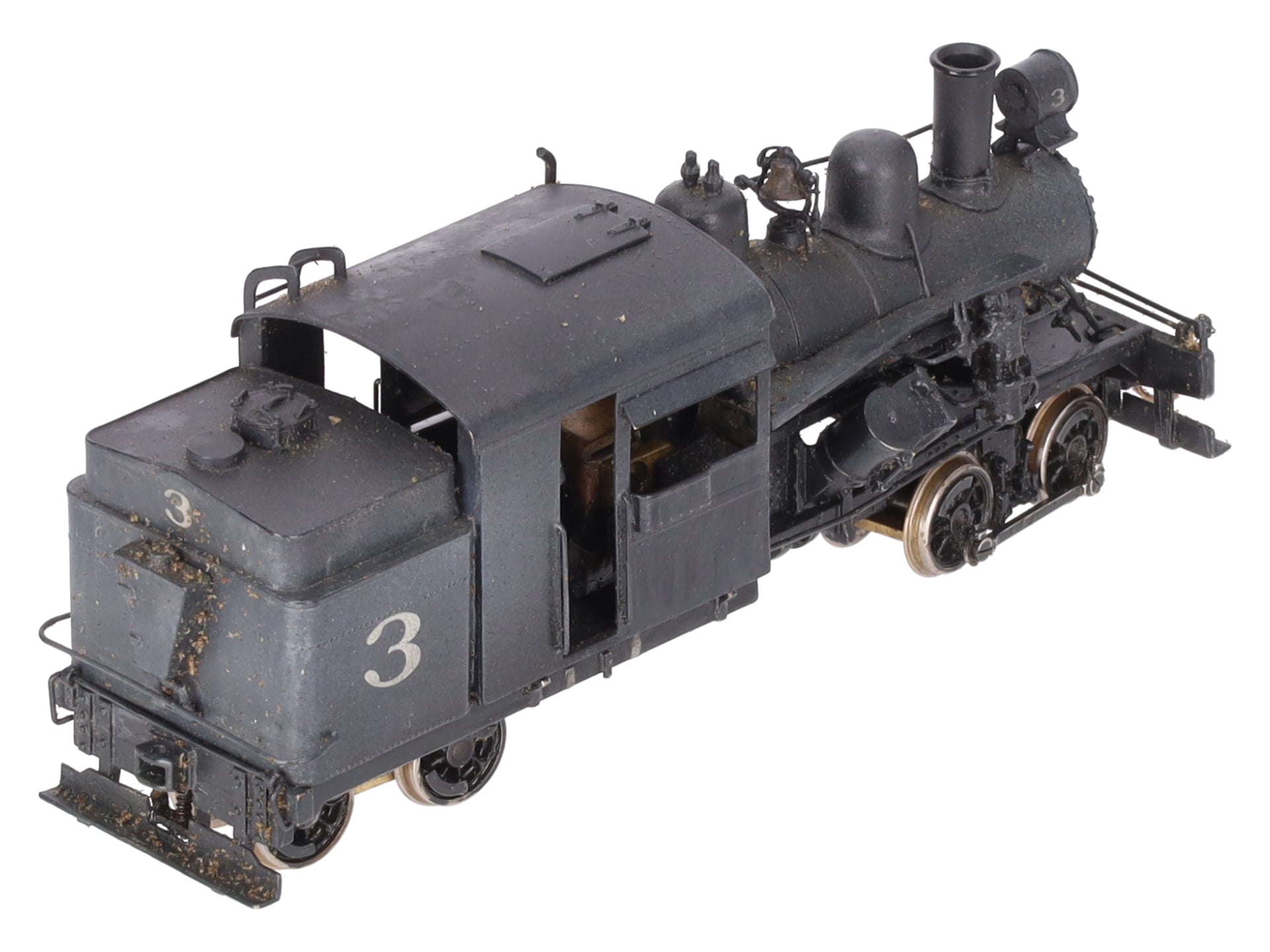 Westside Model Co. No.3 BRASS HON3 Scale Heisler Steam Locomotive EX/Box