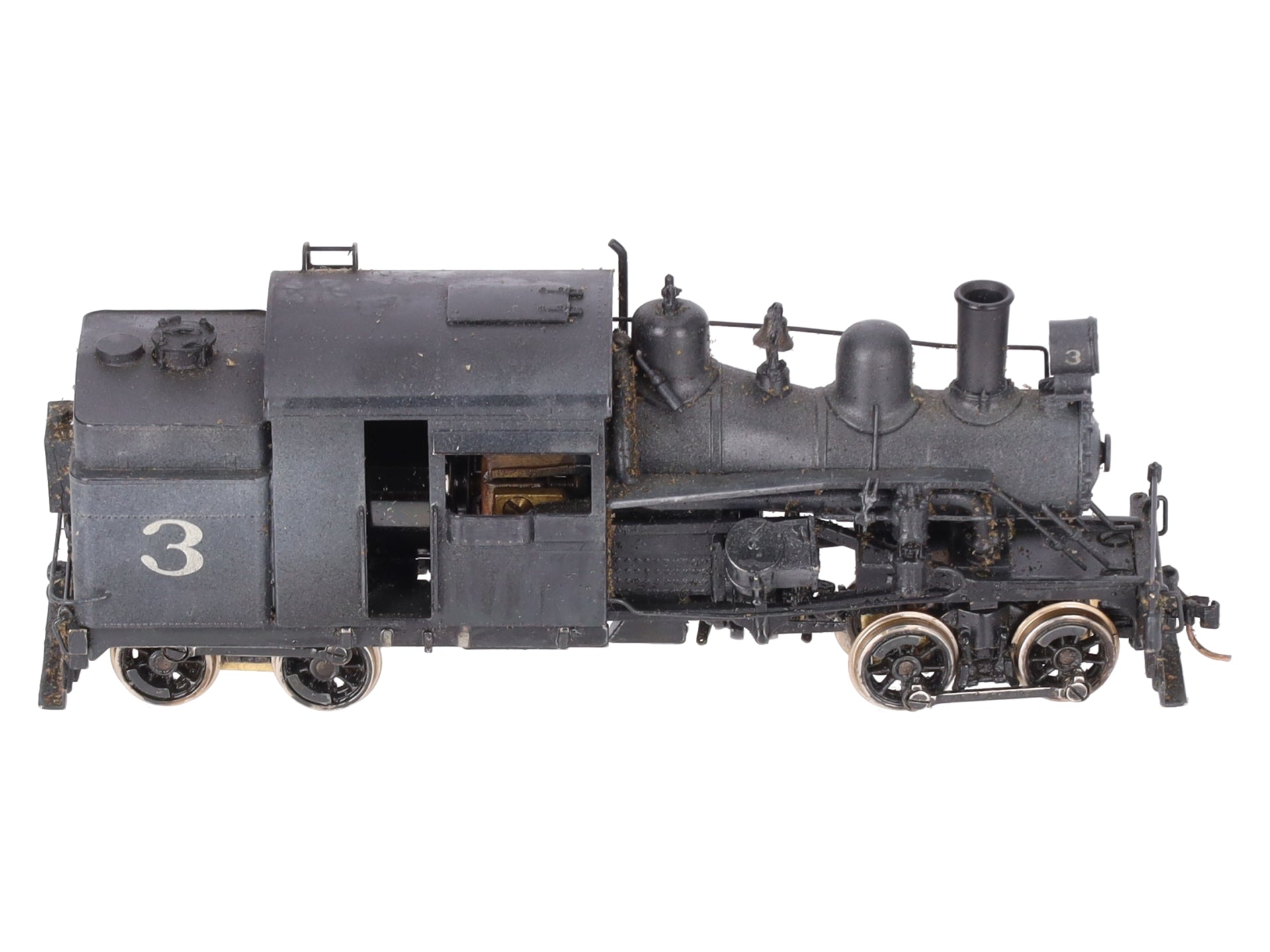 Westside Model Co. No.3 BRASS HON3 Scale Heisler Steam Locomotive EX/Box