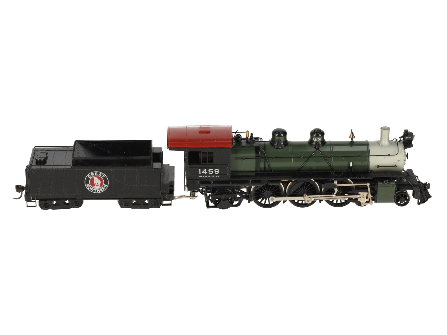 Westside Model Co. HO BRASS Great Northern 4-6-2 H-4 Steam Locomotive -Painted/Box