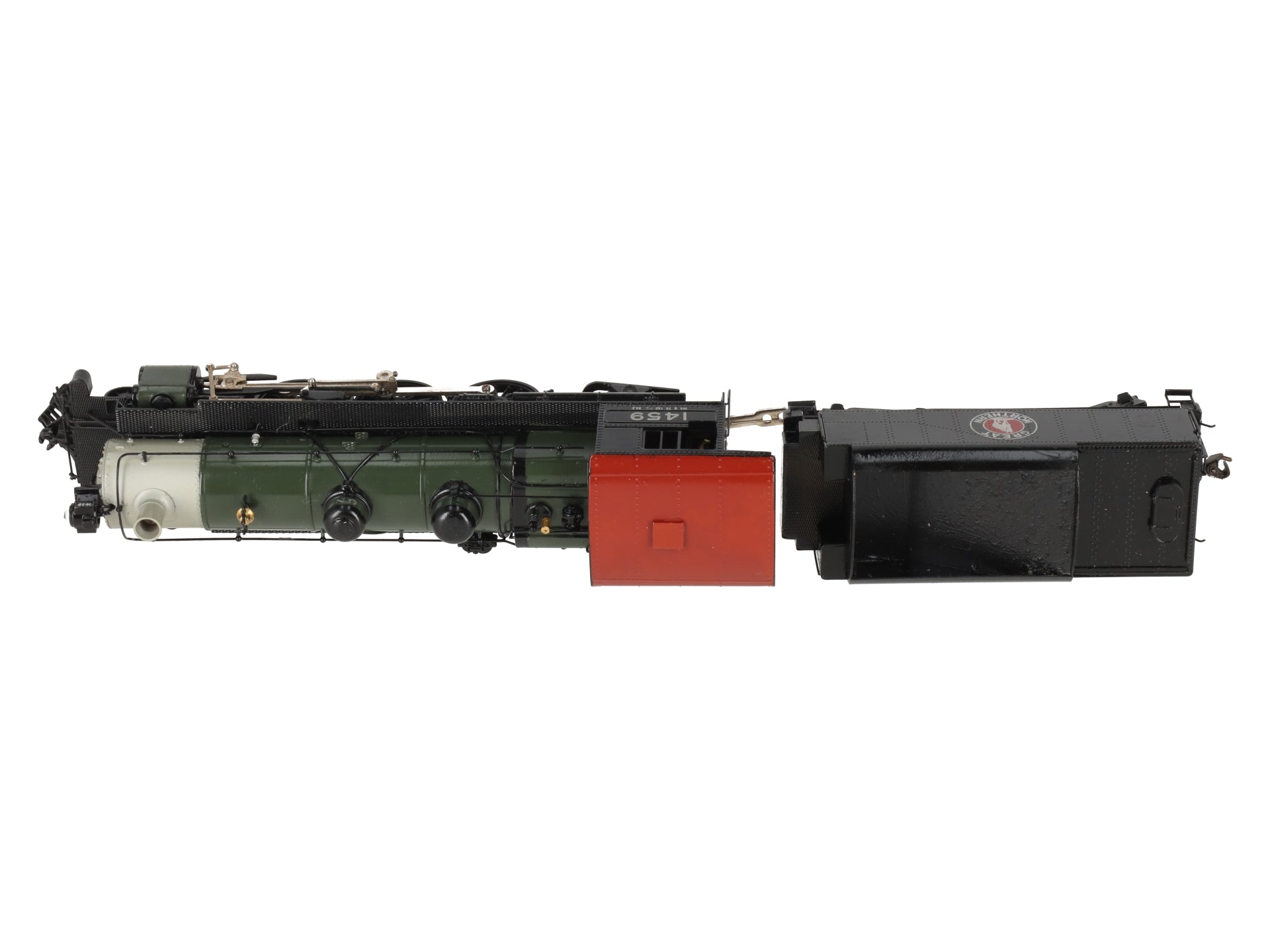 Westside Model Co. HO BRASS Great Northern 4-6-2 H-4 Steam Locomotive -Painted/Box