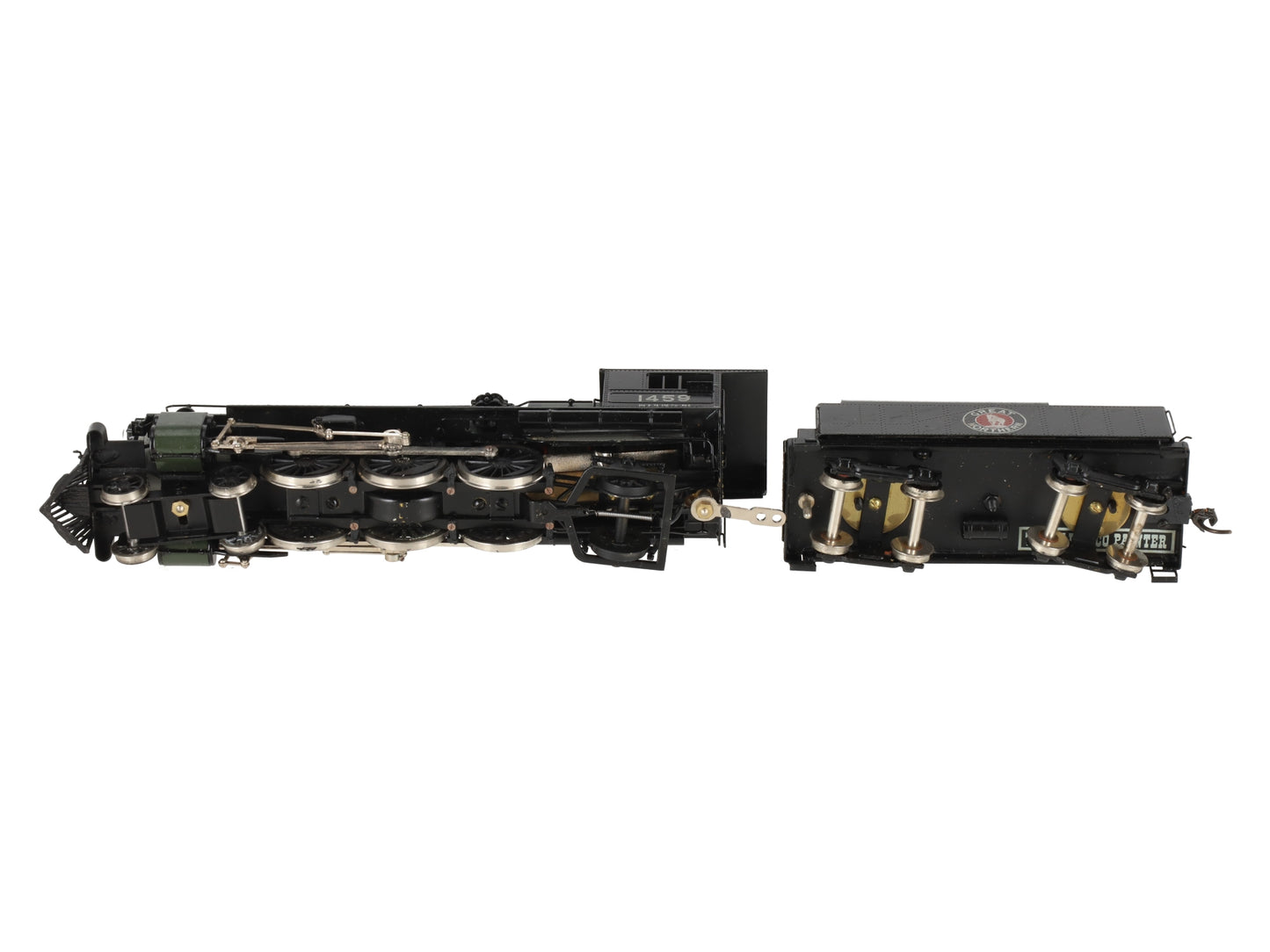 Westside Model Co. HO BRASS Great Northern 4-6-2 H-4 Steam Locomotive -Painted/Box