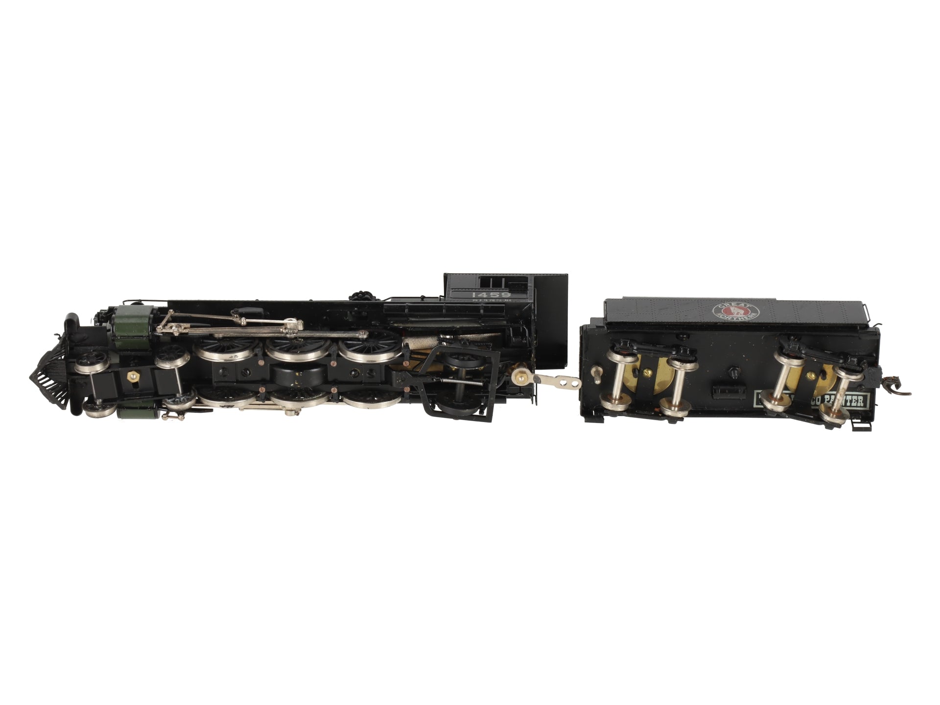 Westside Model Co. HO BRASS Great Northern 4-6-2 H-4 Steam Locomotive -Painted/Box