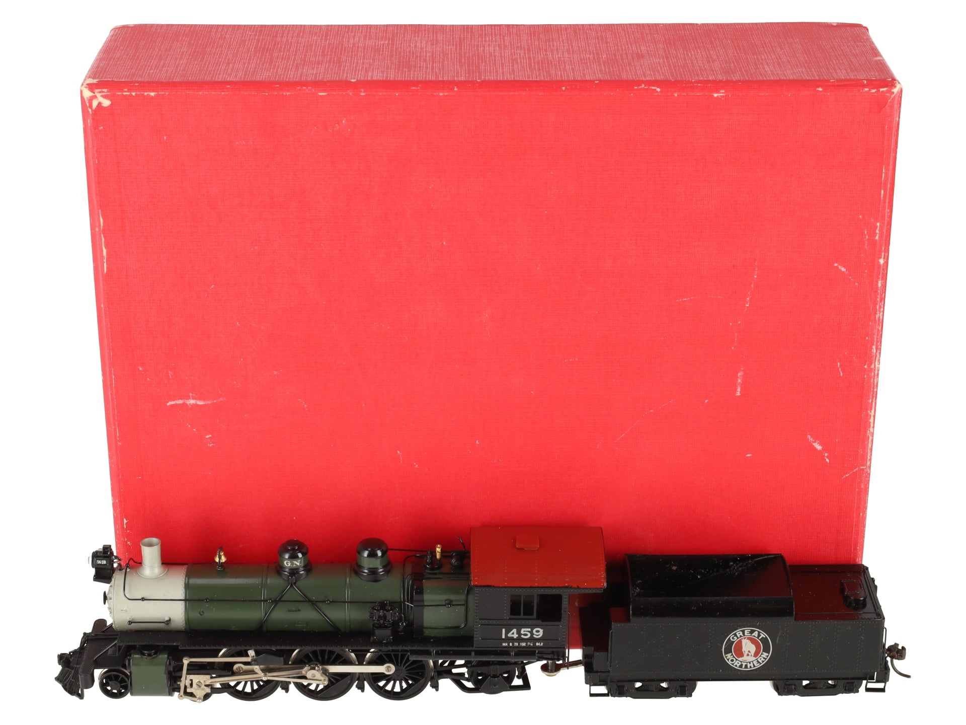 Westside Model Co. HO BRASS Great Northern 4-6-2 H-4 Steam Locomotive -Painted/Box