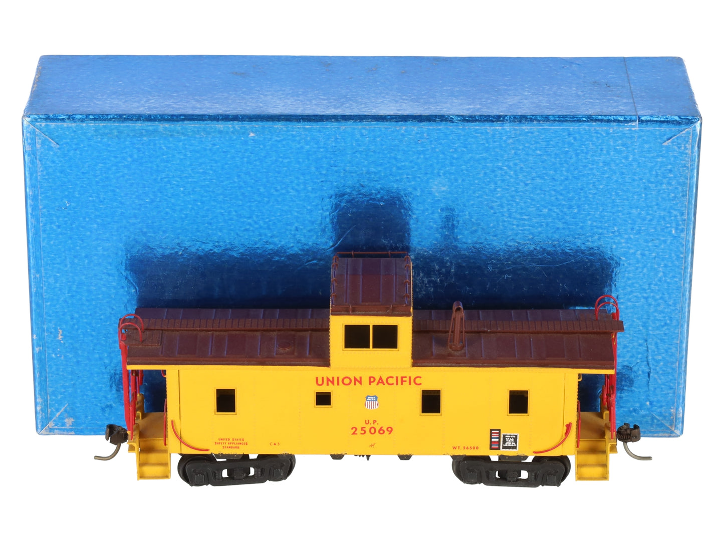Balboa HO Scale BRASS Union Pacific CA-4 Caboose - Painted/Box