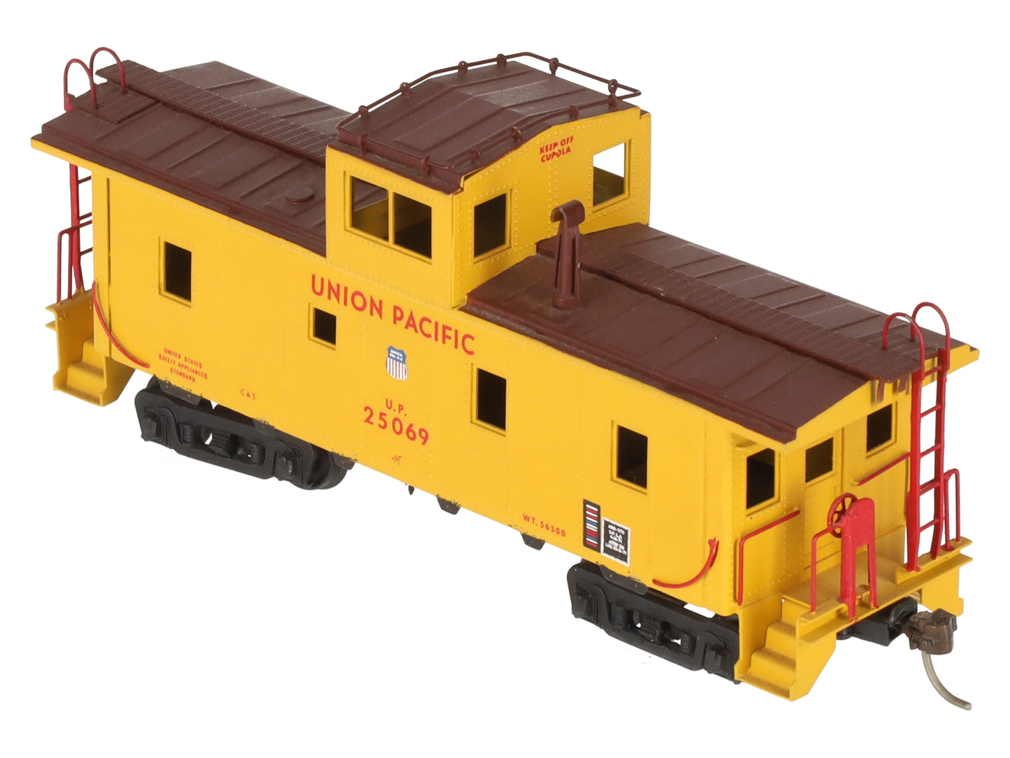 Balboa HO Scale BRASS Union Pacific CA-4 Caboose - Painted/Box