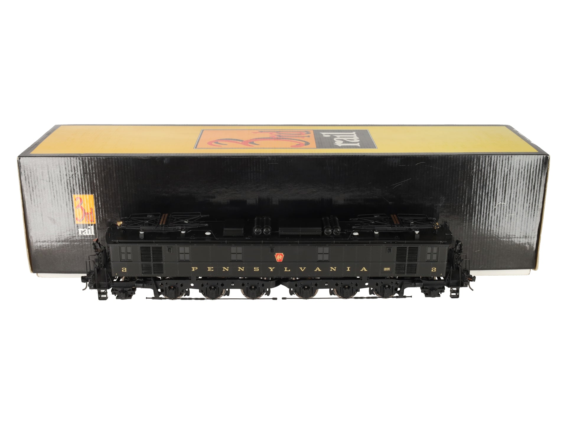 Sunset Models O Scale Brass PRR FF-2 Electric Locomotive #2 (2-Rail) LN/Box