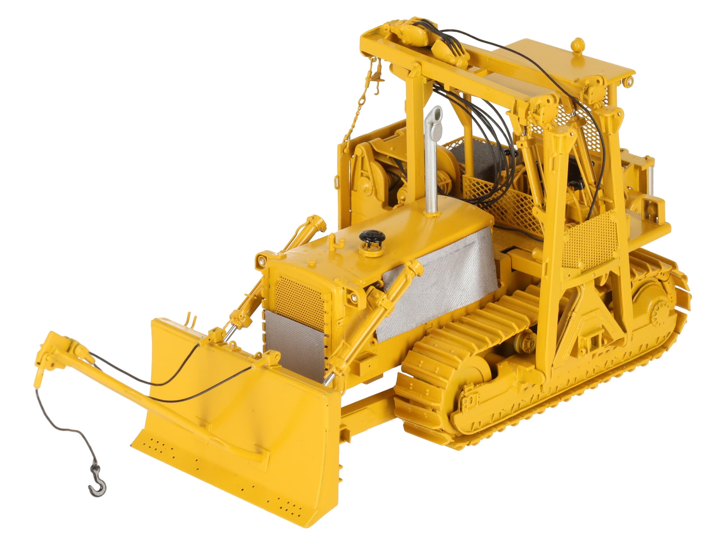 Overland OMI-0812.1 O Brass D&RGW Pipe Laying Dozer w/ Attachment LN/Box