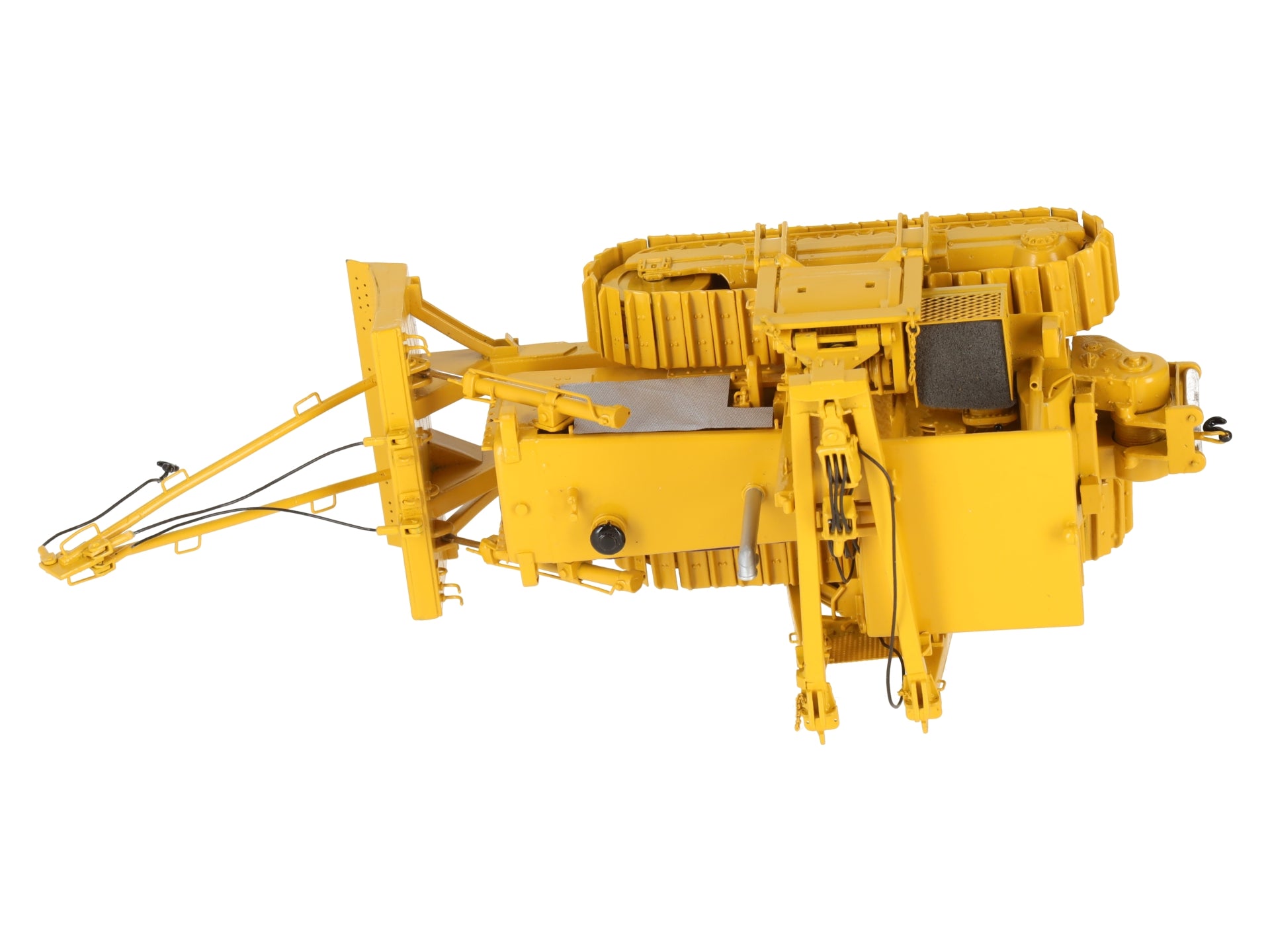 Overland OMI-0812.1 O Brass D&RGW Pipe Laying Dozer w/ Attachment LN/Box