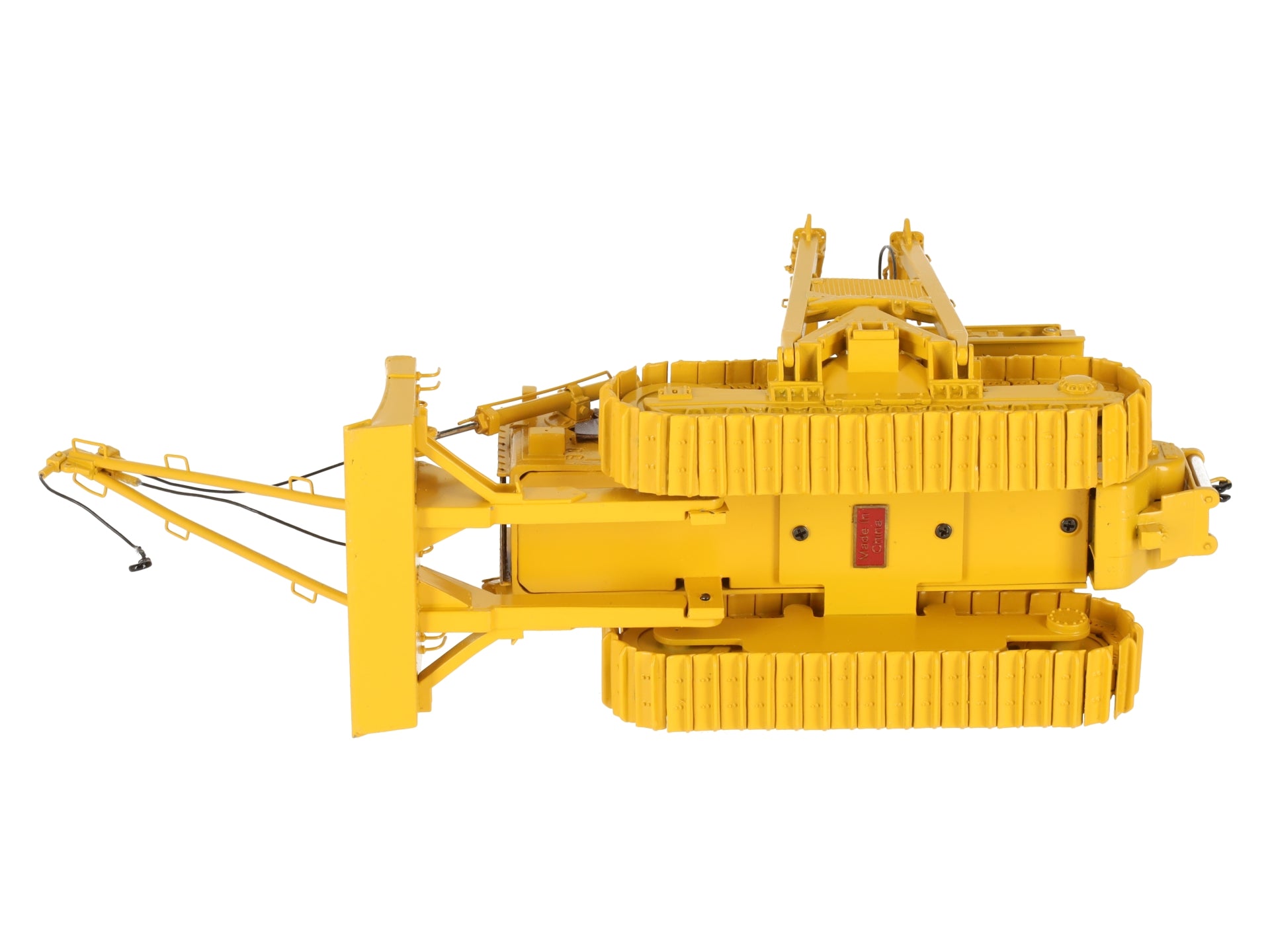 Overland OMI-0812.1 O Brass D&RGW Pipe Laying Dozer w/ Attachment LN/Box
