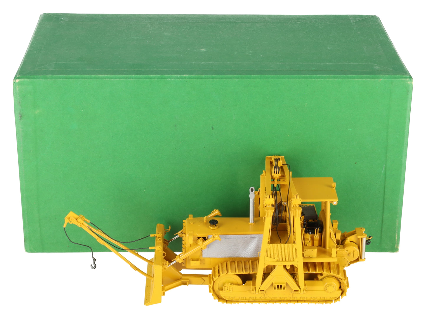Overland OMI-0812.1 O Brass D&RGW Pipe Laying Dozer w/ Attachment LN/Box