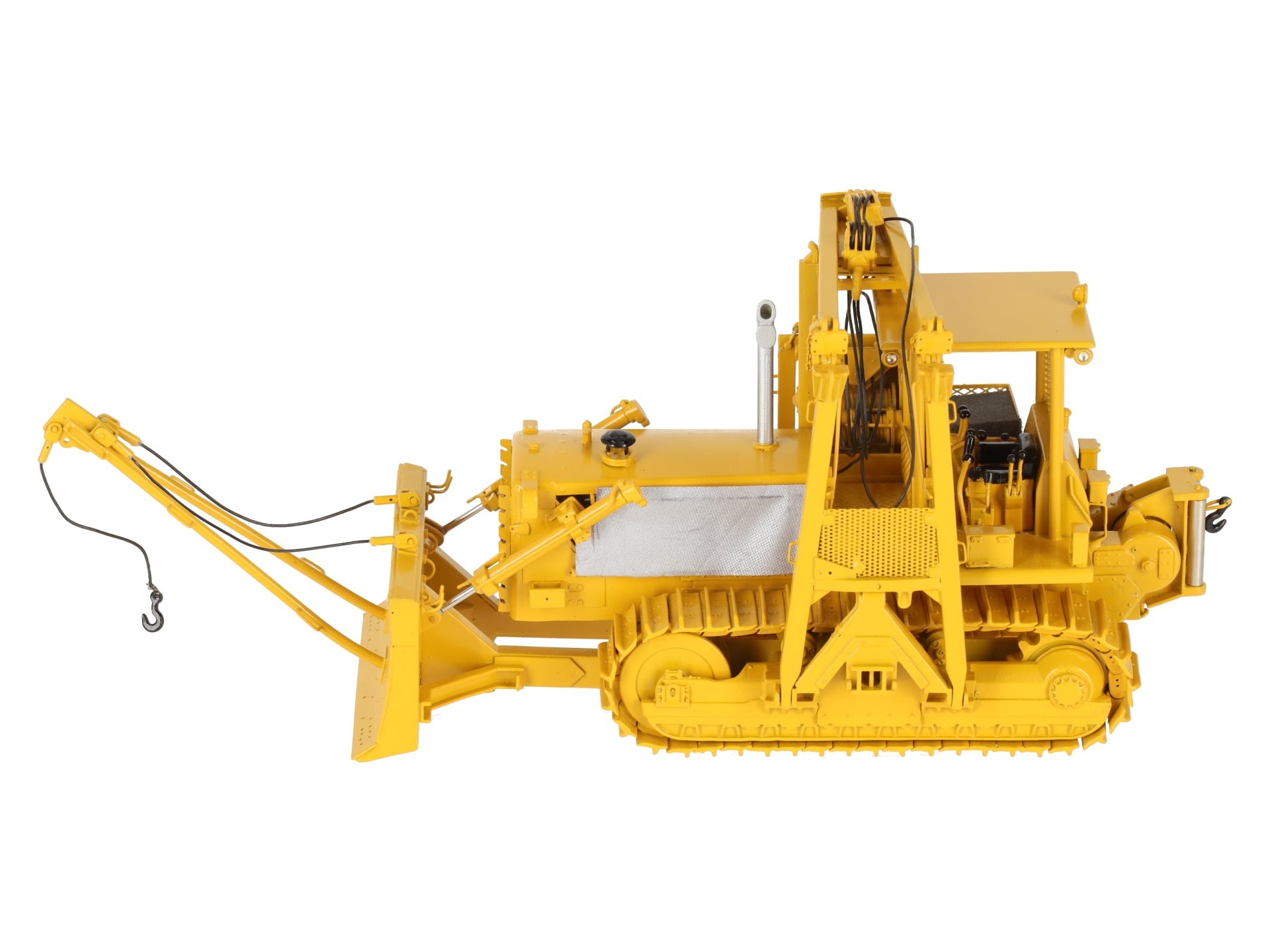 Overland OMI-0812.1 O Brass D&RGW Pipe Laying Dozer w/ Attachment LN/Box