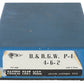 PFM HO Scale BRASS D&RGW P-44 4-6-2 Steam Loco & Tender #804 - Painted/Box