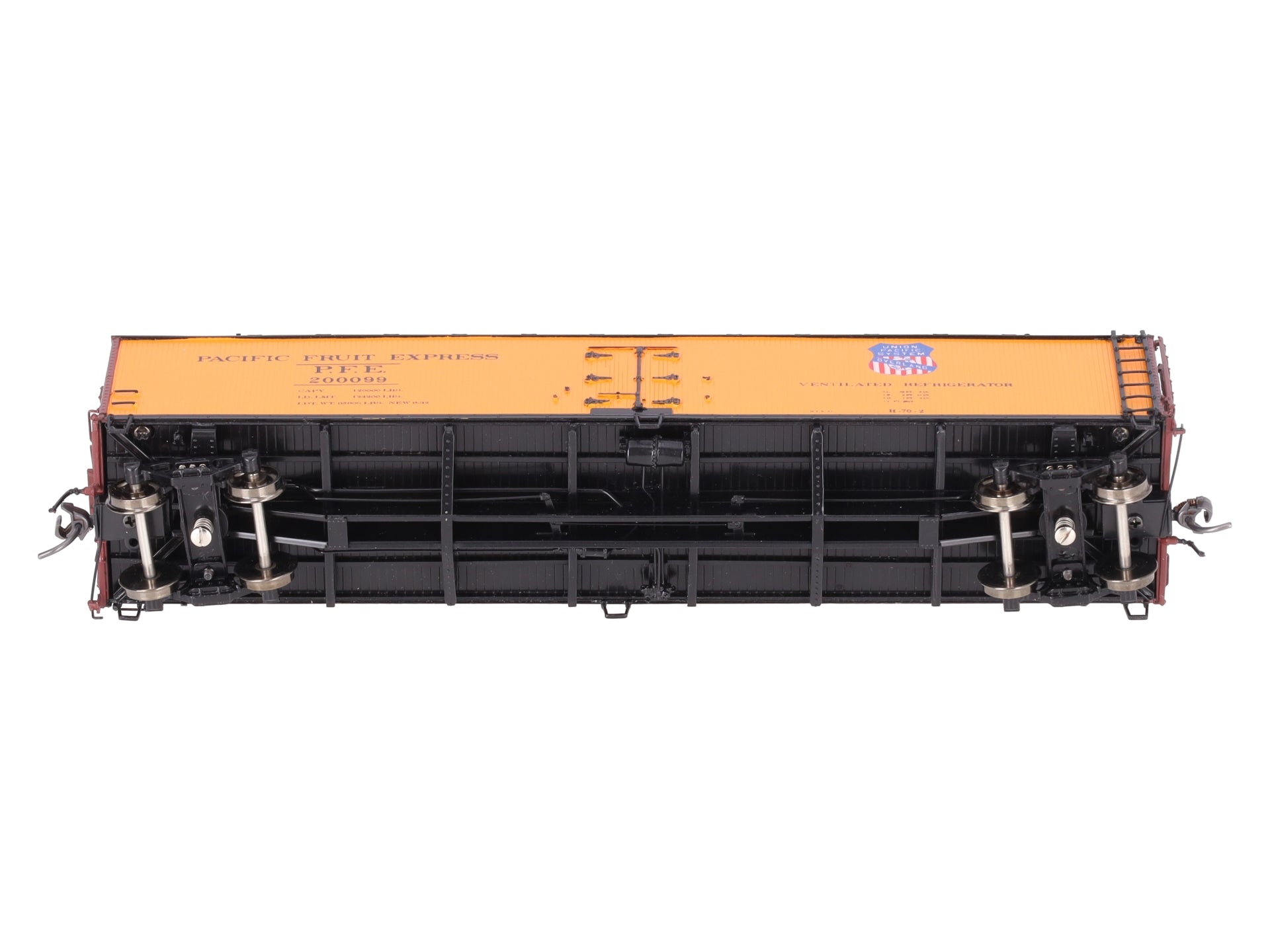 Precision Scale Co. 16686-2 HO Scale BRASS PFE Refrigerator Car #20099 - F/P LN/Box