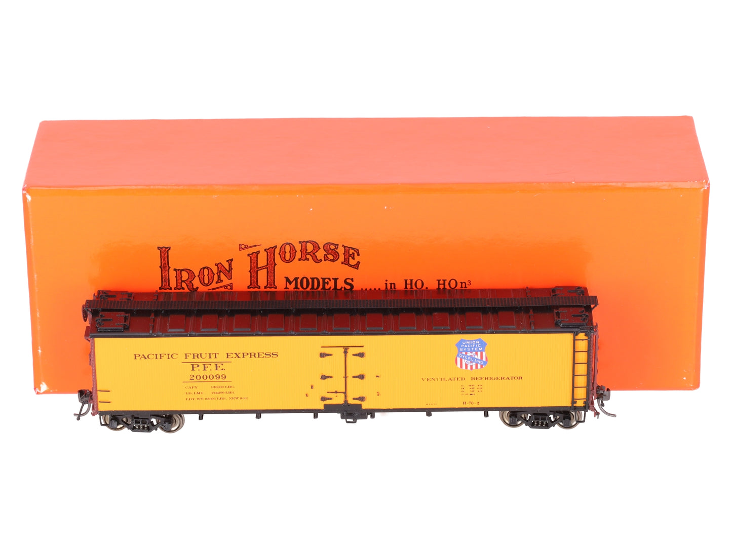 Precision Scale Co. 16686-2 HO Scale BRASS PFE Refrigerator Car #20099 - F/P LN/Box