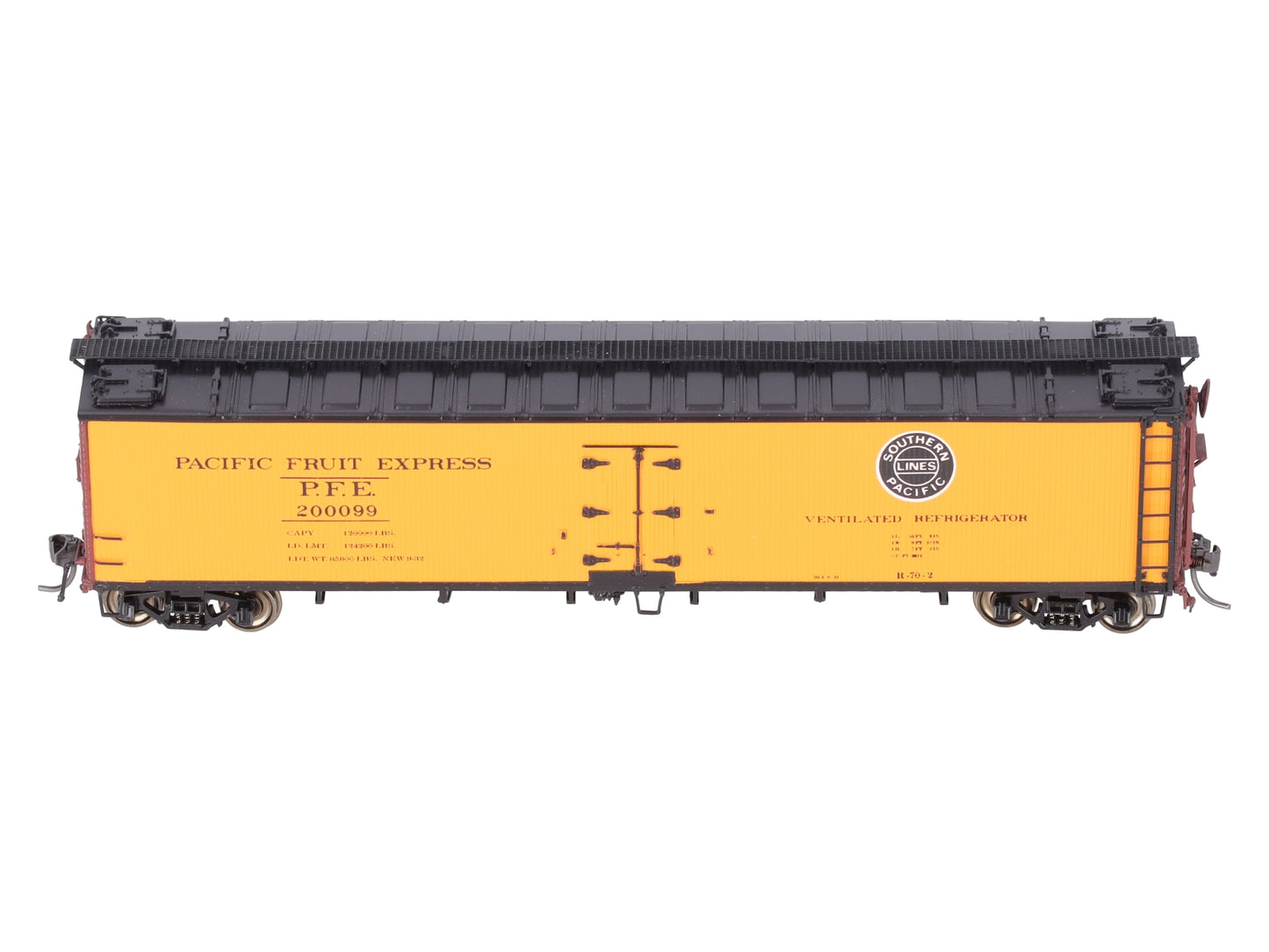 Precision Scale Co. 16686-2 HO Scale BRASS PFE Refrigerator Car #20099 - F/P LN/Box