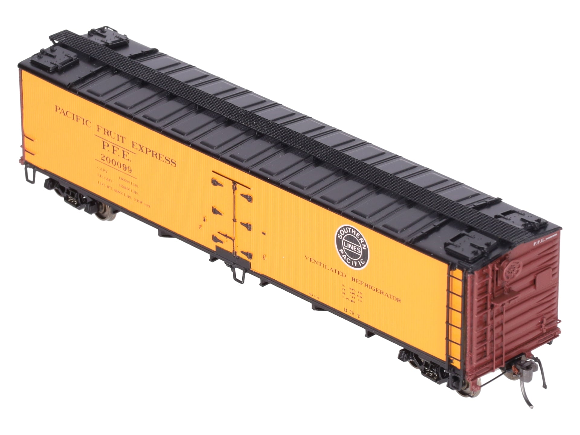 Precision Scale Co. 16686-2 HO Scale BRASS PFE Refrigerator Car #20099 - F/P LN/Box