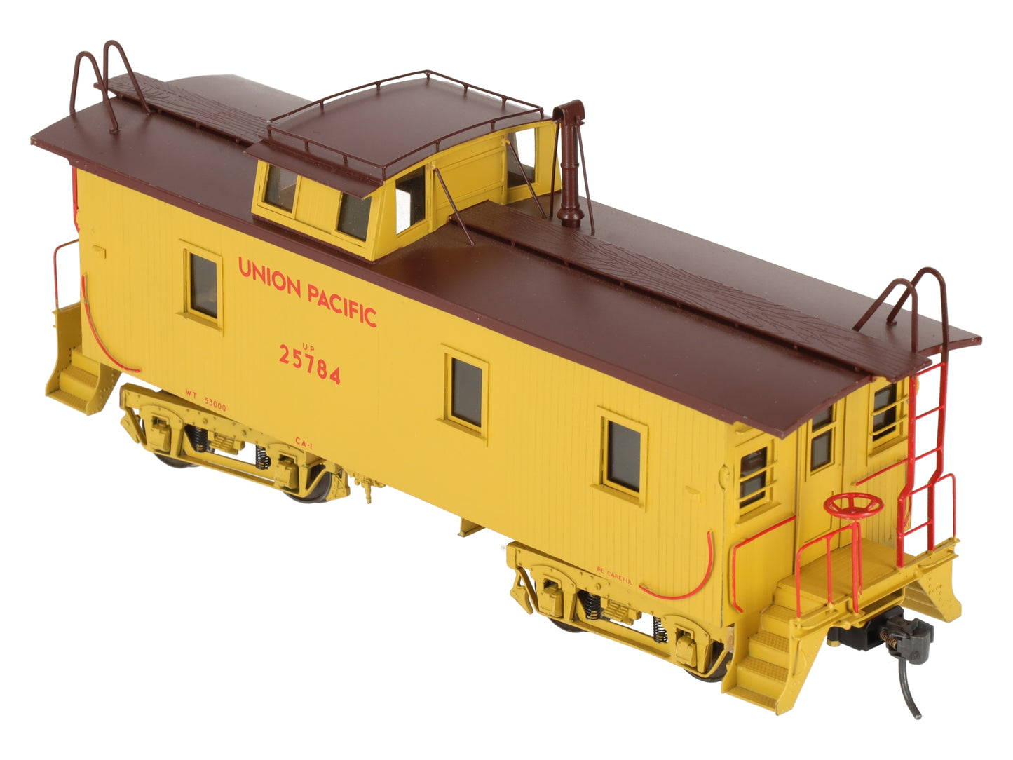 Sunset Models O Scale Brass Union Pacific CA-1 Wood Caboose #25784 (2-Rail) EX/Box