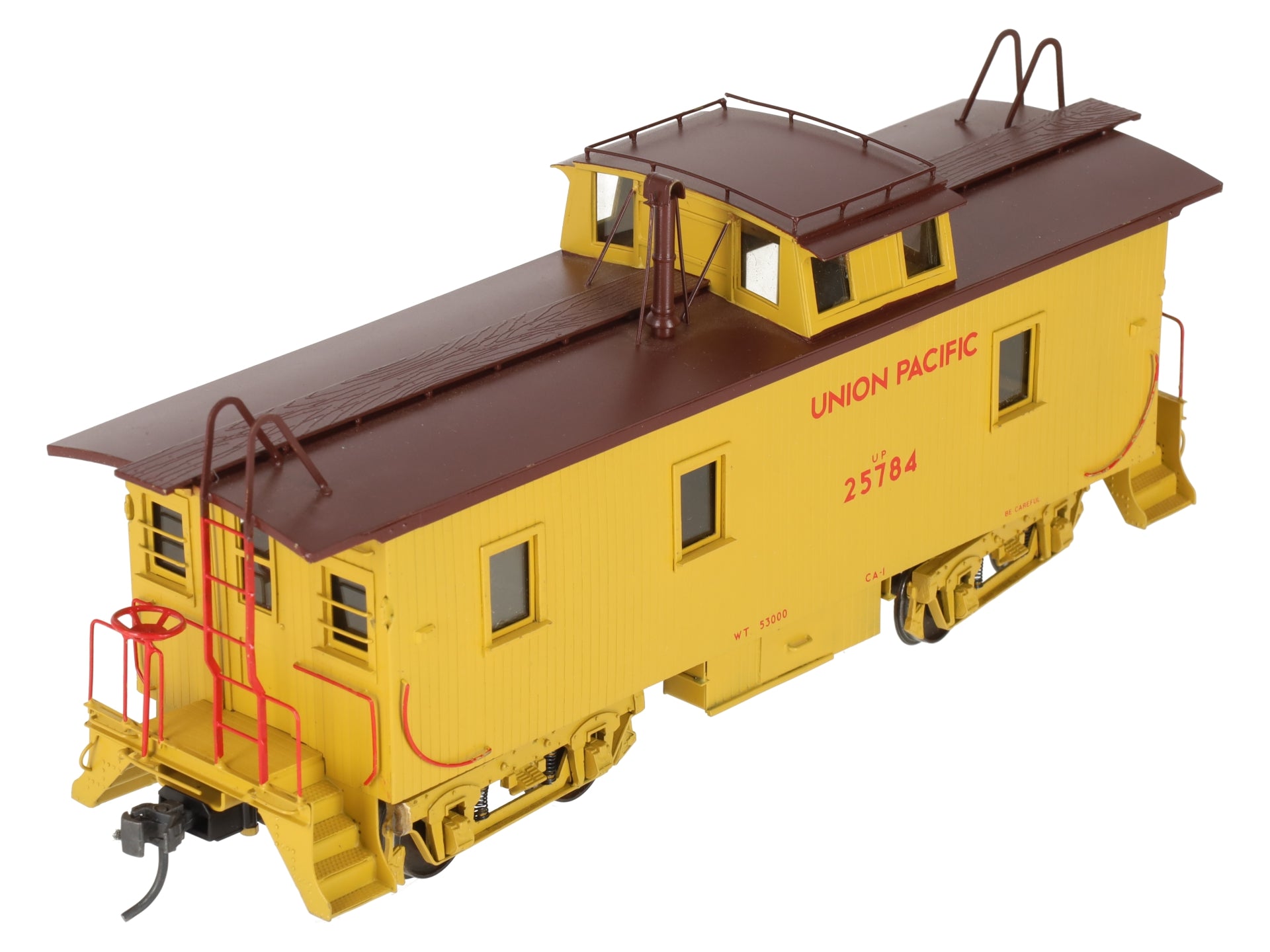 Sunset Models O Scale Brass Union Pacific CA-1 Wood Caboose #25784 (2-Rail) EX/Box