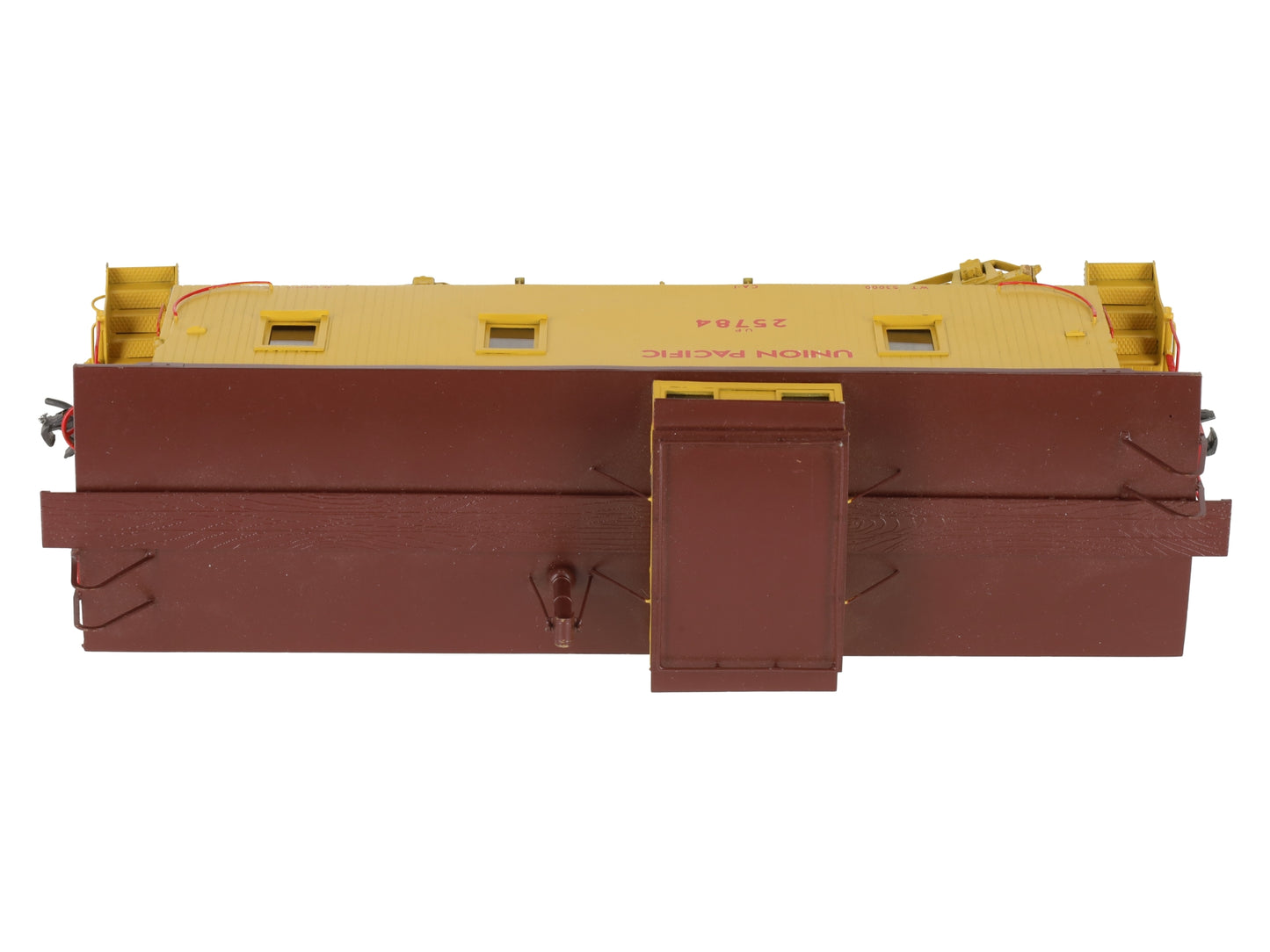 Sunset Models O Scale Brass Union Pacific CA-1 Wood Caboose #25784 (2-Rail) EX/Box